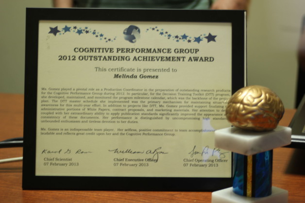 Researcher of the Year 2012